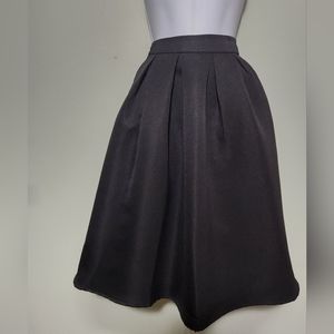 A line high waist retro skirt